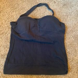 LEI padded halter top